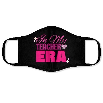 Discover In My Teacher Era Face Masks