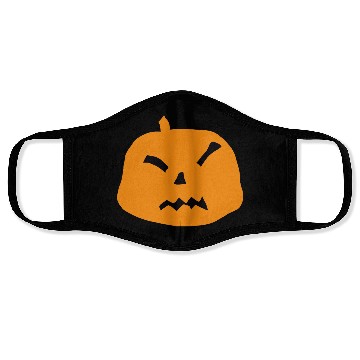 Discover Spooky Pumpkin Halloween Face Masks