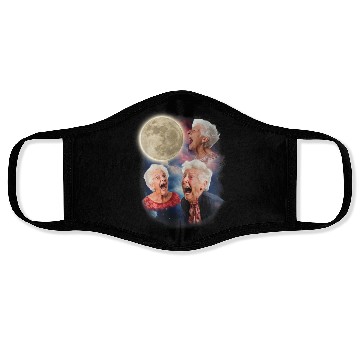 Discover Granny Moon Ladies Weird Face Masks
