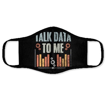 Discover Talk Data To Me Retro Data Science Deep Learning Face Masks