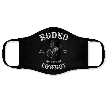 Discover Rodeo Cowboy Face Masks