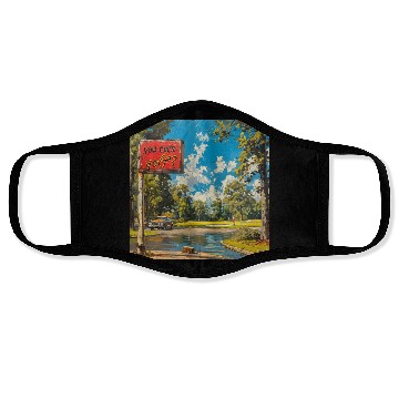 Discover Golf or Nothing Face Masks