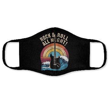 Discover Rock & Roll All Night! Face Masks