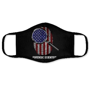 Discover 4th Of July Forensic Science Forensic Scientist Face Masks