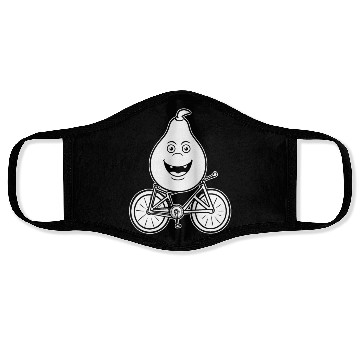 Discover Cycling Cyclist Avocado Face Masks