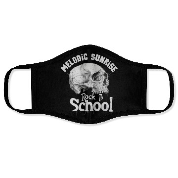 Discover Gothic Rock Graphic Face Masks for Edgy Back to School
