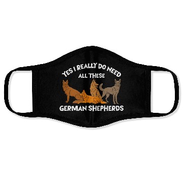 Discover German Shepherd REALLY DO NEED ALL THESE Face Masks