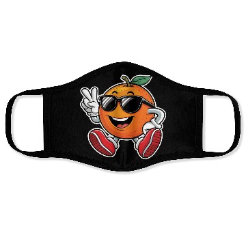 Discover Funny Orange Fruit Relaxing Face Masks