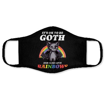 Discover Goth Rock Satan Unicorn Festivals Death Metal Face Masks