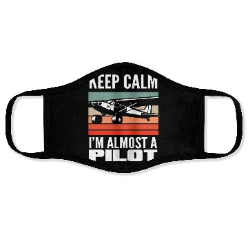 Discover Pilot Training Saying Flight School Face Masks
