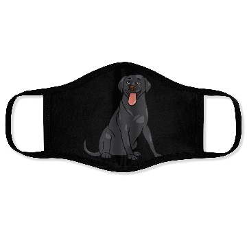 Discover Dog - Black Lab Face Masks