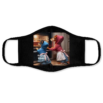 Discover Cool and funny food dog Face Masks