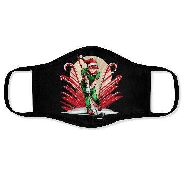 Discover Christmas Elf Golf Face Masks