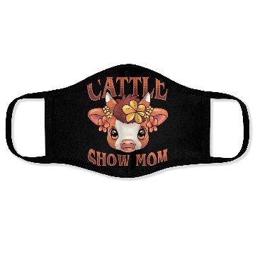 Discover Heifer Farmer Show Cow Show Mom Cattle Face Masks