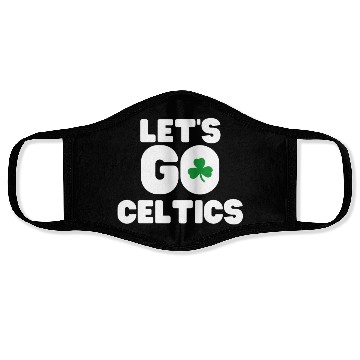 Discover Let's Go Celtics Face Masks