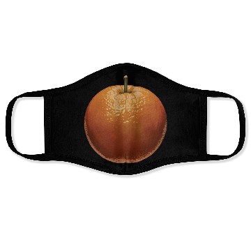 Discover Orange Realistic Face Masks
