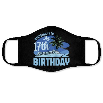 Discover Cruise Boat Trip Vacation Cruising Into My 17th Face Masks