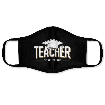 Discover Teacher School Profession Schoolteacher Face Masks