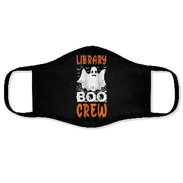 Discover Libary Boo Crew Face Masks