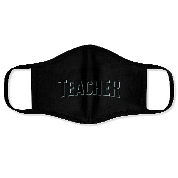 Discover Teacher School Profession Schoolteacher Face Masks