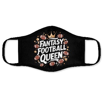 Discover fantasy football queen 2024 Face Masks