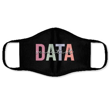 Discover Data Scientist Data Science Data Analyst Face Masks