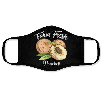 Discover Farm Fresh Peaches Peach Lover Awesome Face Masks