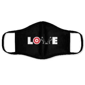 Discover Love Archery Face Masks