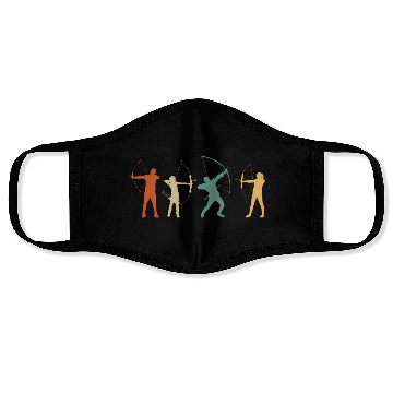 Discover Retro Archery Face Masks
