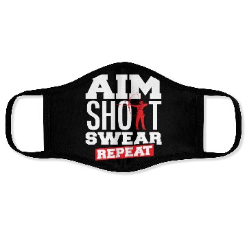 Discover Bow Aiming Swear Archery Face Masks