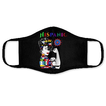 Discover Hispanic Heritage Month Latino Countries Flag Face Masks