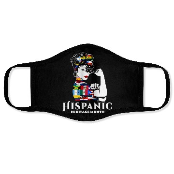 Discover Hispanic Heritage Month Latino Countries Flag Face Masks