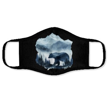 Discover a painting that expresses nature and animals Face Masks