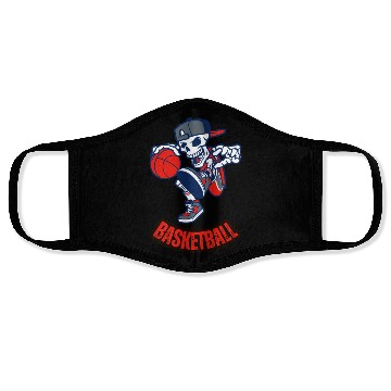 Discover Basketball Skeleton: Slam Dunk Face Masks