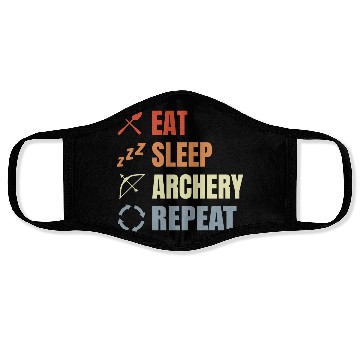 Discover Funny Archery Routine Face Masks