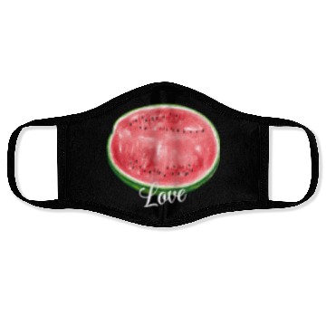 Discover Watermelon, juicy, refreshing, summer fruit Face Masks