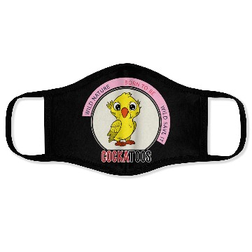 Discover Wild Nature - Born to Be Wild Save It Face Masks