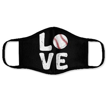 Discover Valentine s Day Love Baseball Face Masks