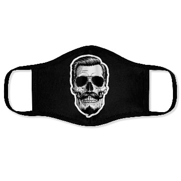 Discover Masculine skull Face Masks
