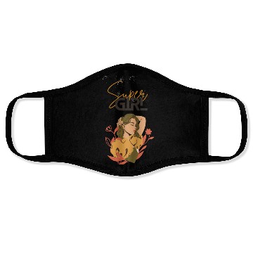 Discover Super girl Face Masks