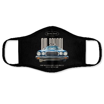 Discover old school muscle car Face Masks