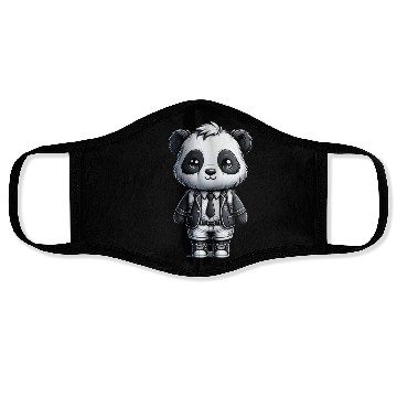 Discover Cute Schoolboy Panda Face Masks