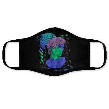 Discover Cyberpunk Style Synthwave Gaming Face Masks