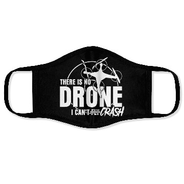 Discover Drone Crash Quadrocopter FPV Drones Face Masks