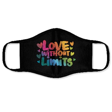 Discover Love Without Limits Face Masks