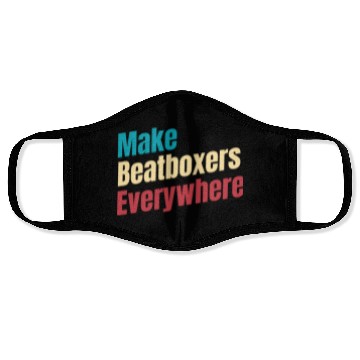 Discover Make Beatboxers Everywhere Drummer Hiphop Artist Face Masks