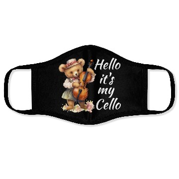 Discover Hello it's my Cello Orchestra Musicians Face Masks