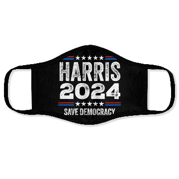 Discover Kamala Harris 2024 Save Democracy US Election Face Masks