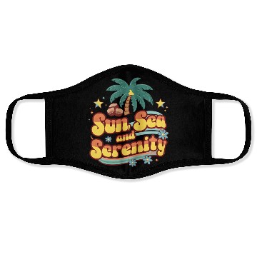 Discover Sun Sea And Serenity Face Masks