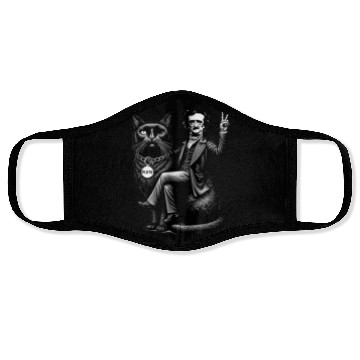 Discover Edgar Allan Poe Riding Face Masks